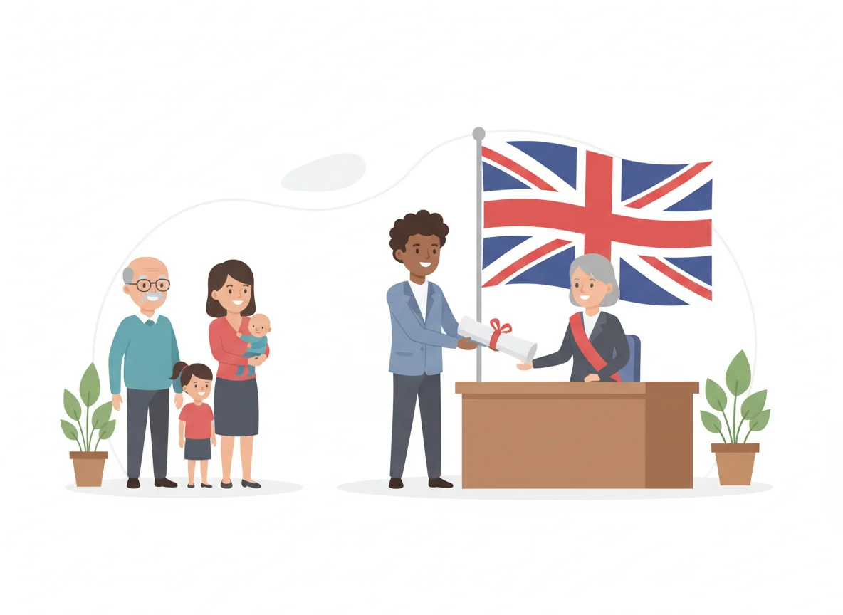 The naturalisation ceremony