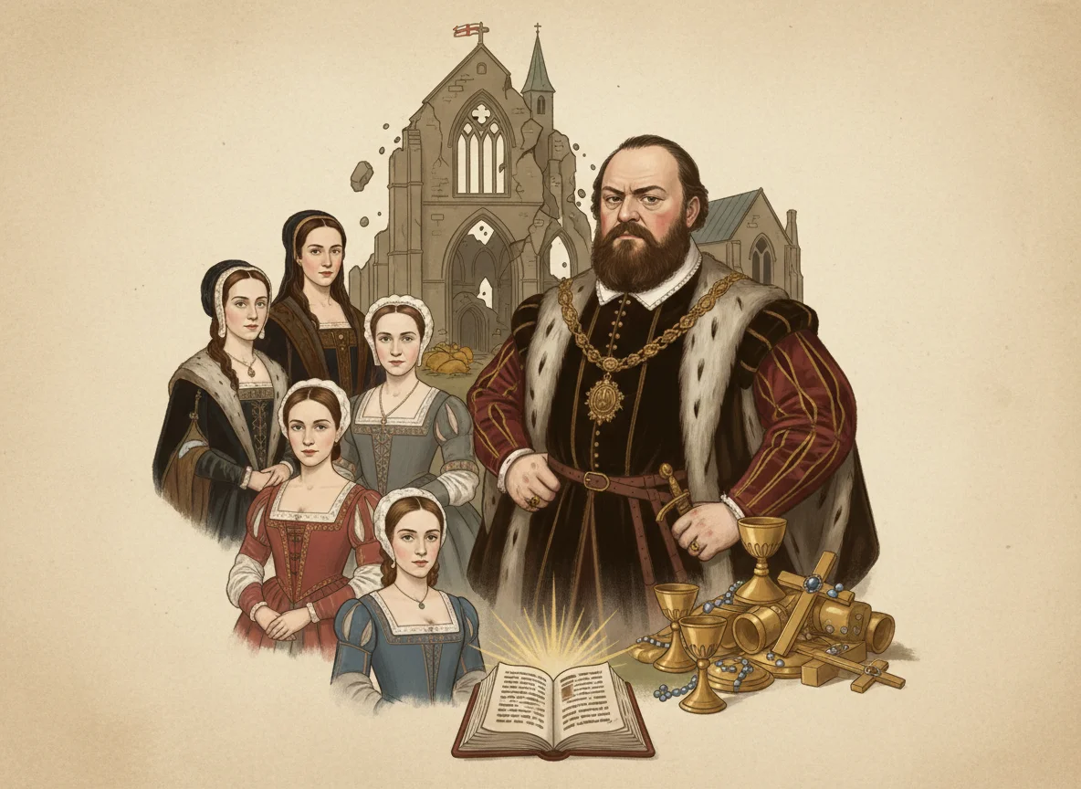 Henry VIII and the Church of England (illustration 1)