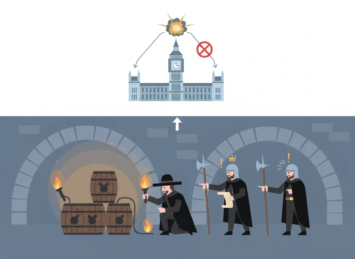 The Gunpowder Plot 1605 (illustration 1)