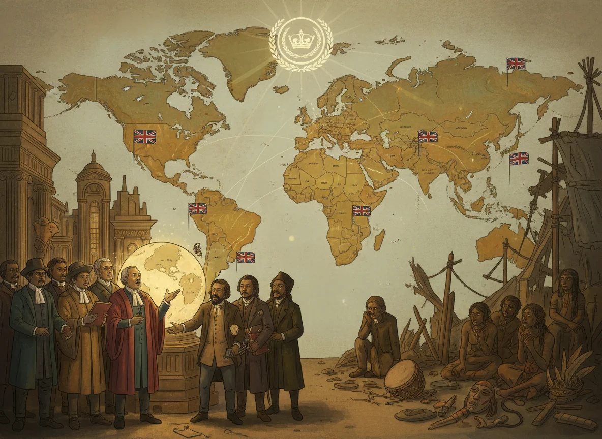 The growth of the British Empire (illustration 2)