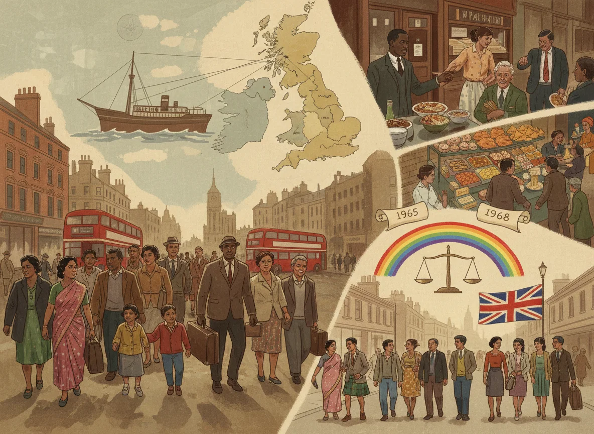 Post-war migration and the Commonwealth (illustration 2)