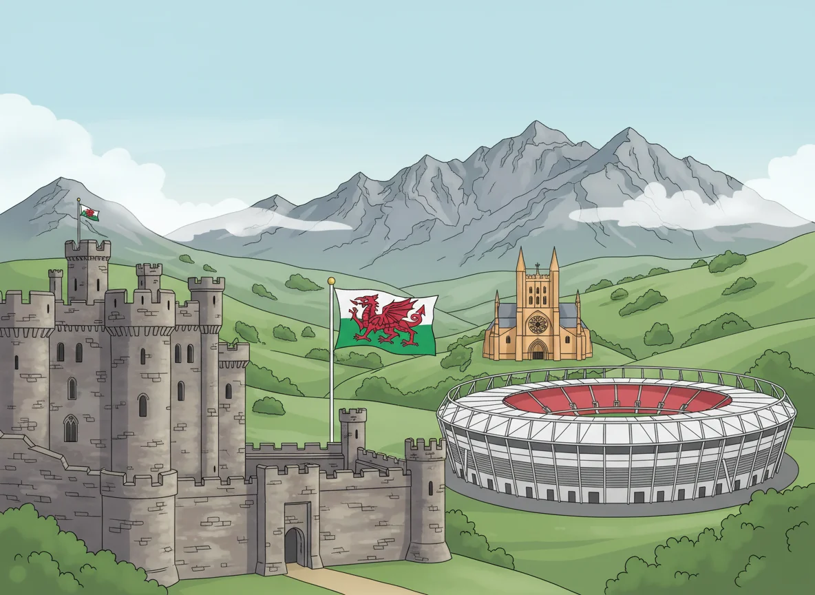 Historic sites in Wales