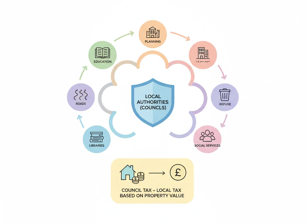 Local government and councils